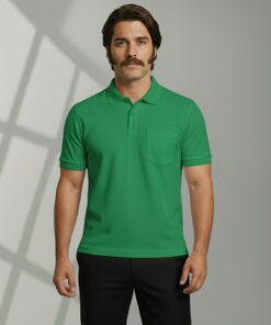 Arven Work Wear Classic Polo Yaka T-shirt Yeşil