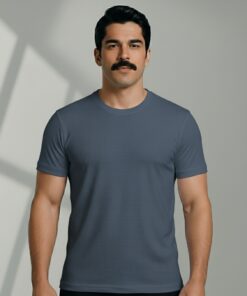 Arven Work Wear Sıfır Yaka T-shirt Antrasit